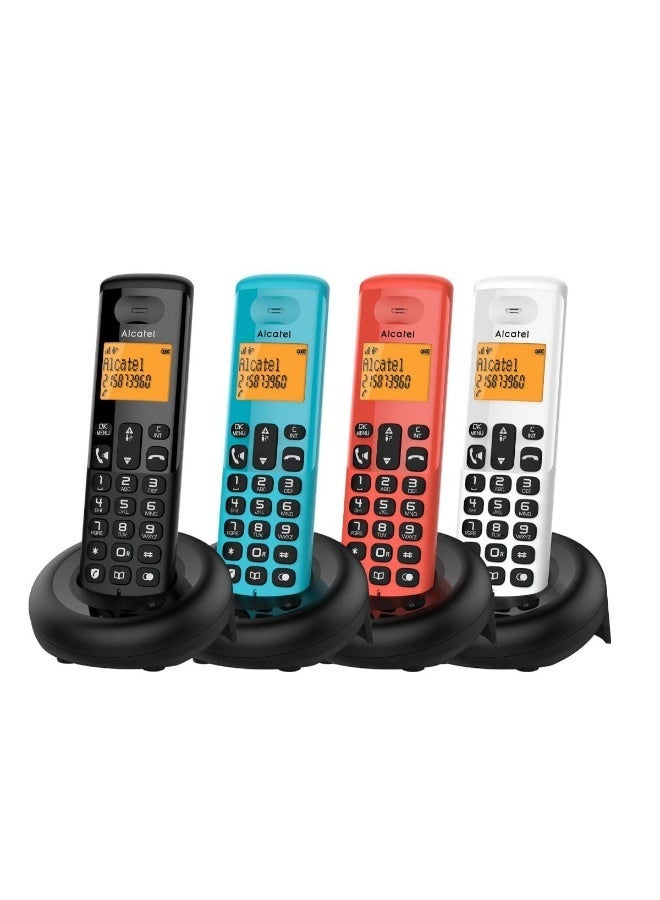 Alcatel E260 Cordless Phone 2 Handsets - Image 3